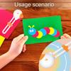 Circles Cutter for Crafts Adjust Circles Paper Cutter Paper Trimmer Circles Maker Scrapbooking Circular Cutter