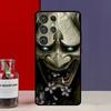Oni Hannya Mask Funda Case For Samsung Galaxy S25 Ultra S9 S10 S20 FE S21 S22 S23 Plus S24 Ultra Phone Cover