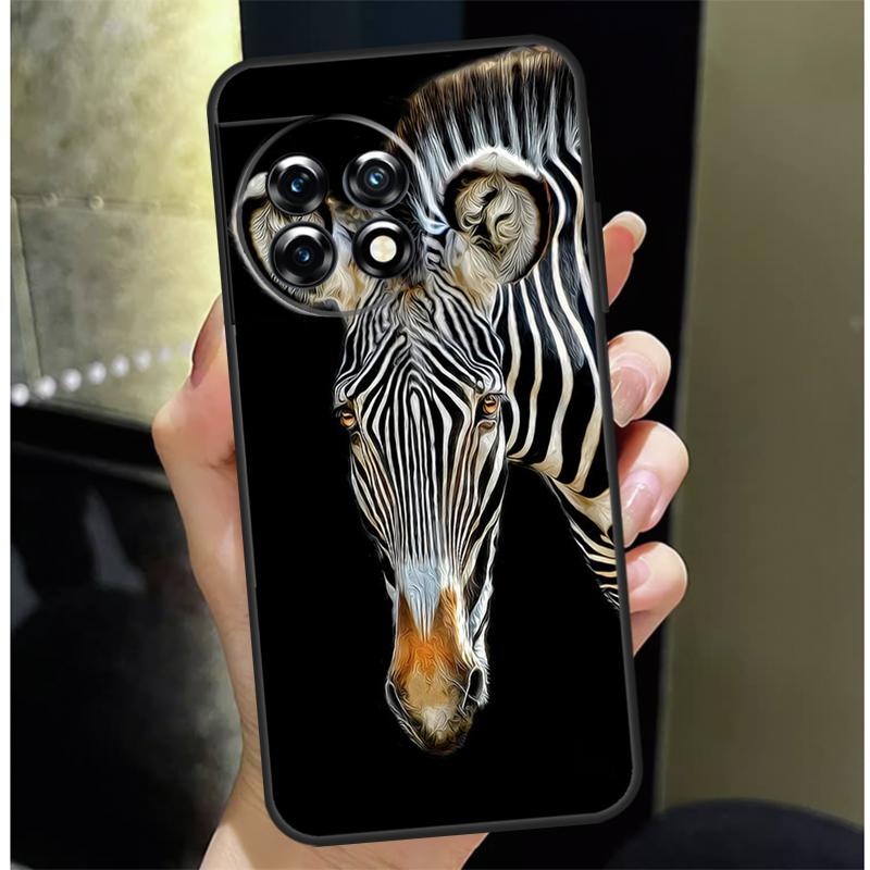 Zebra Cover For OnePlus Nord 4 CE 3 2 Lite N30 N20 N10 OnePlus 13 12 11 10 Pro 10T 8T 12R 13R Case