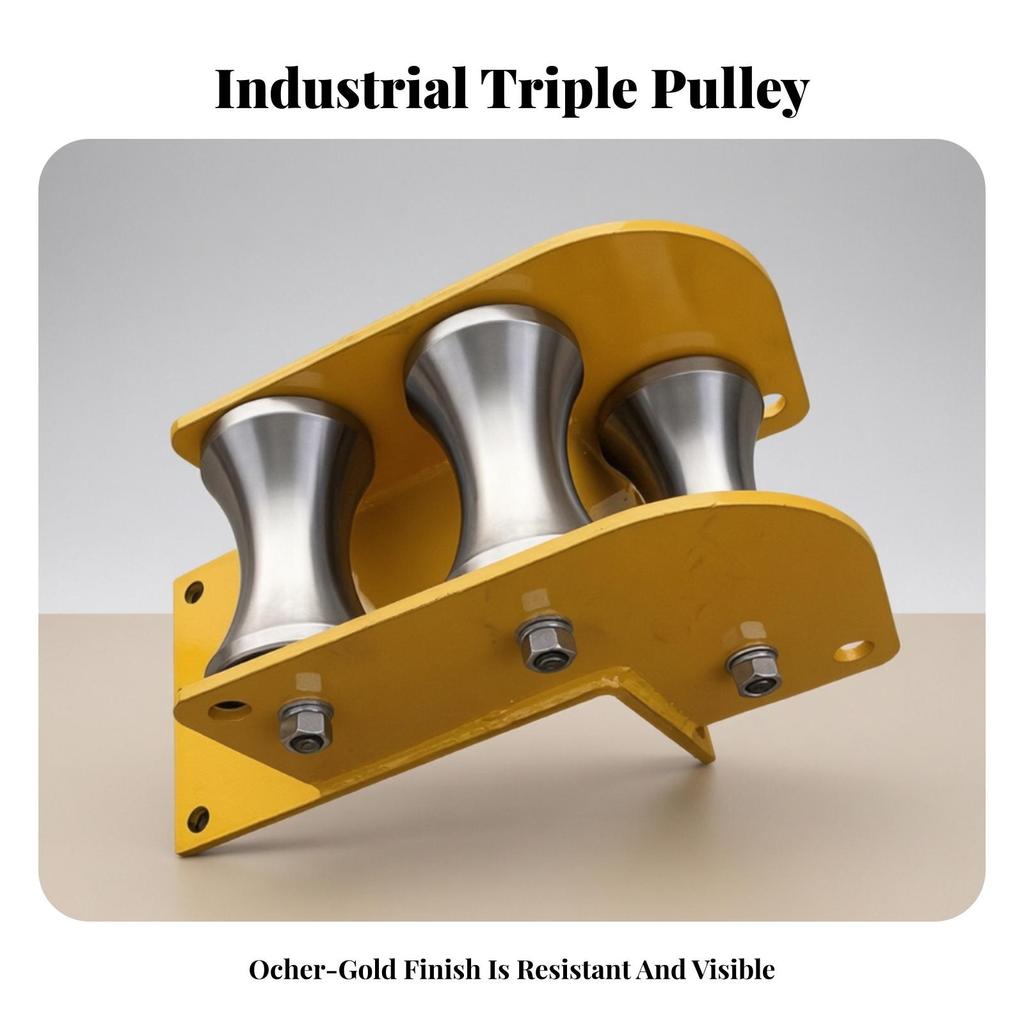Cable Pulley Industrial Rope Compact for Utility Workers