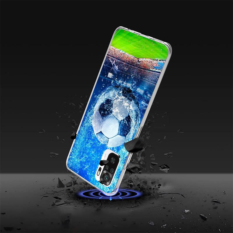 Football Soccer Ball Design Phnoe Case for Phnoe Case for Xiaomi Redmi Note 15 14 14S 13 Pro Plus 12 12S 11S 11E 10S 10 11T 5G U