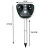 Ultrasonic Cat Repeller Dog Repeller Solar Charged Usb Charging Prevent Dogs And Cats