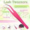 Natural Look 3D Faux Mink Lash 8-16mm Length DIY Lash Extension Kit  Makeup Enhancement