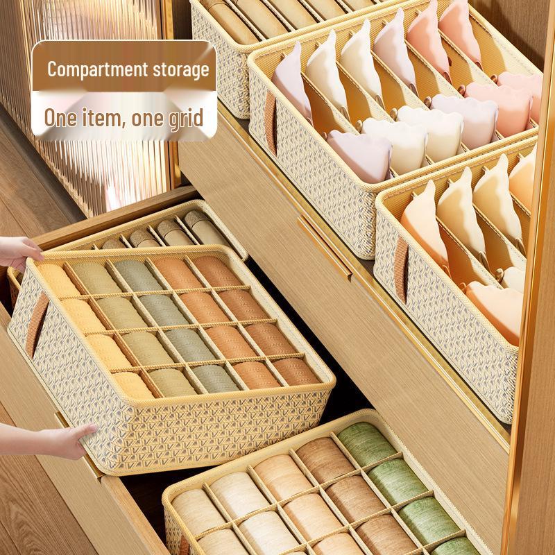 Multifunkční zásuvkový organizér: Úložný prostor na spodní prádlo a ponožky pro koleje a domácnosti