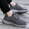 Chaussures de Running Légères en Mesh pour Hommes - Antidérapantes, Semelle Souple, Idéales pour la Marche des Personnes d'Âge Moyen et Âgées au Printemps et en Automne.