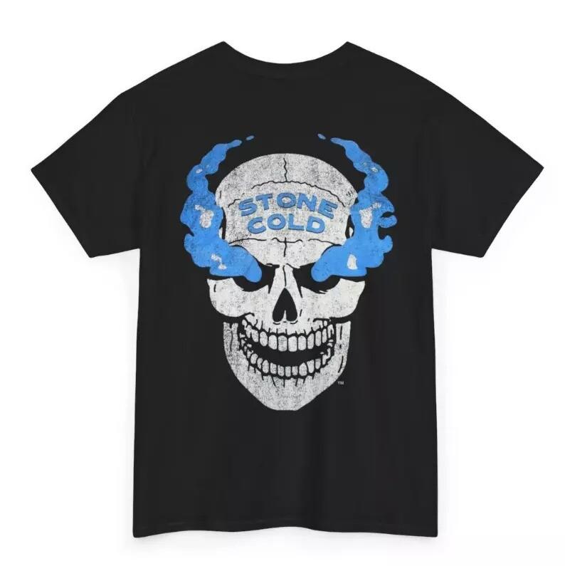 Stone Cold Steve Austin 3:16 Smoking Skull Mens T-Shirt, Wrestling T-shirt Unisex T-Shirt M