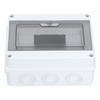 Transparent Cover Power Distribution Protection Box Plastic Distribution Box for Outdoor 8 Way Circu