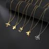 Cazador Angel Pendant Necklace for Women Christian Amulet Neck Chain Angel Baby Stainless Steel Jewelry Birthday Gifts New