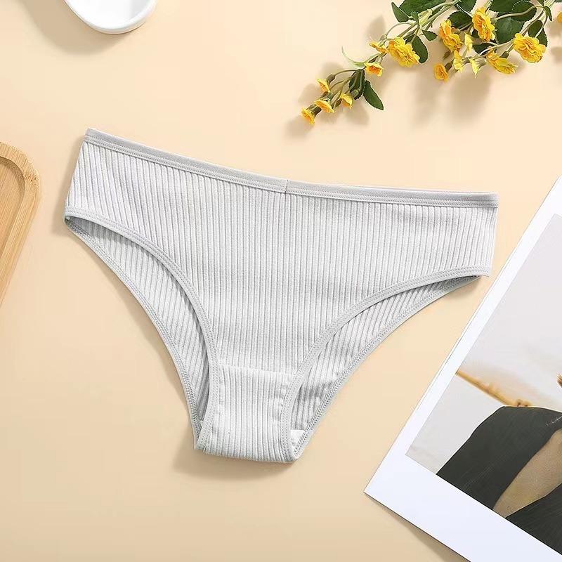 Cotton Panties Women's Comfortable Briefs Waffle Style Underwear Female S-XL Soft Underpants Ladies Panties
