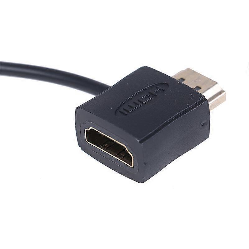 50 cm USB 2.0 Hdmi męski na żeński przedłużacz kabla złącza zasilania