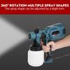 Electric Spray Guns High Power Home Electric Paint Sprayer 5000W with 3 Nozzle Easy Spraying and Clean for Beginner 110V-220V