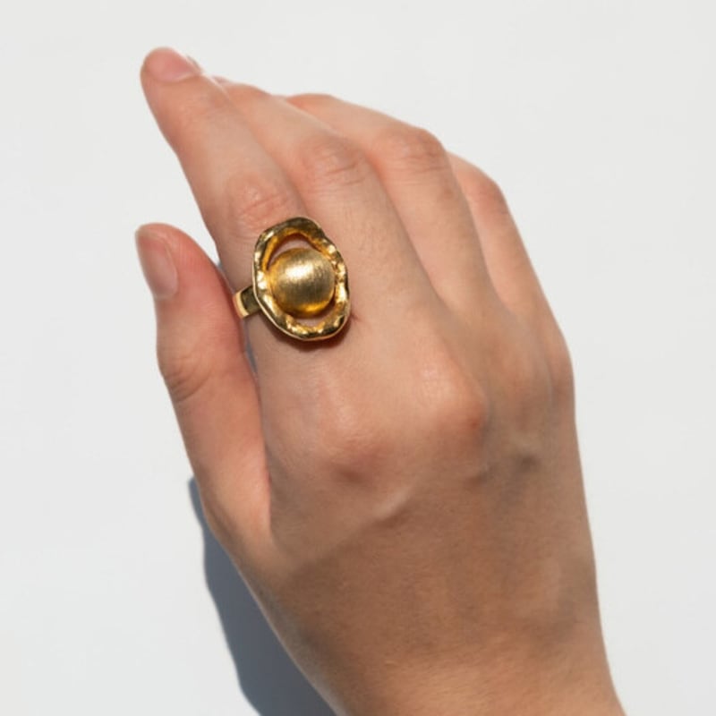 MOOSOO R01 Be Bold Texture Ring