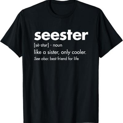Seester Shirt Seester Definition T-Shirt T-Shirt