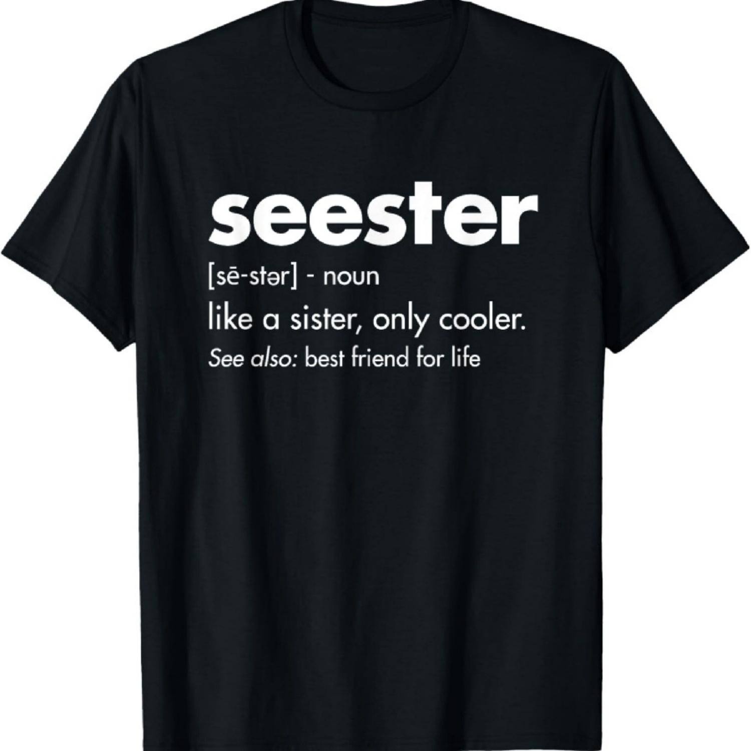 Seester Shirt Seester Definition TShirt T-Shirt XXXXXL чёрный