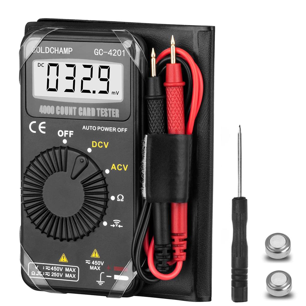Digital Multifunction Meter for and Resistance LCD Backlight with Data Low Easy Safe and Professional Voltage Japanese Instruction Manual Included