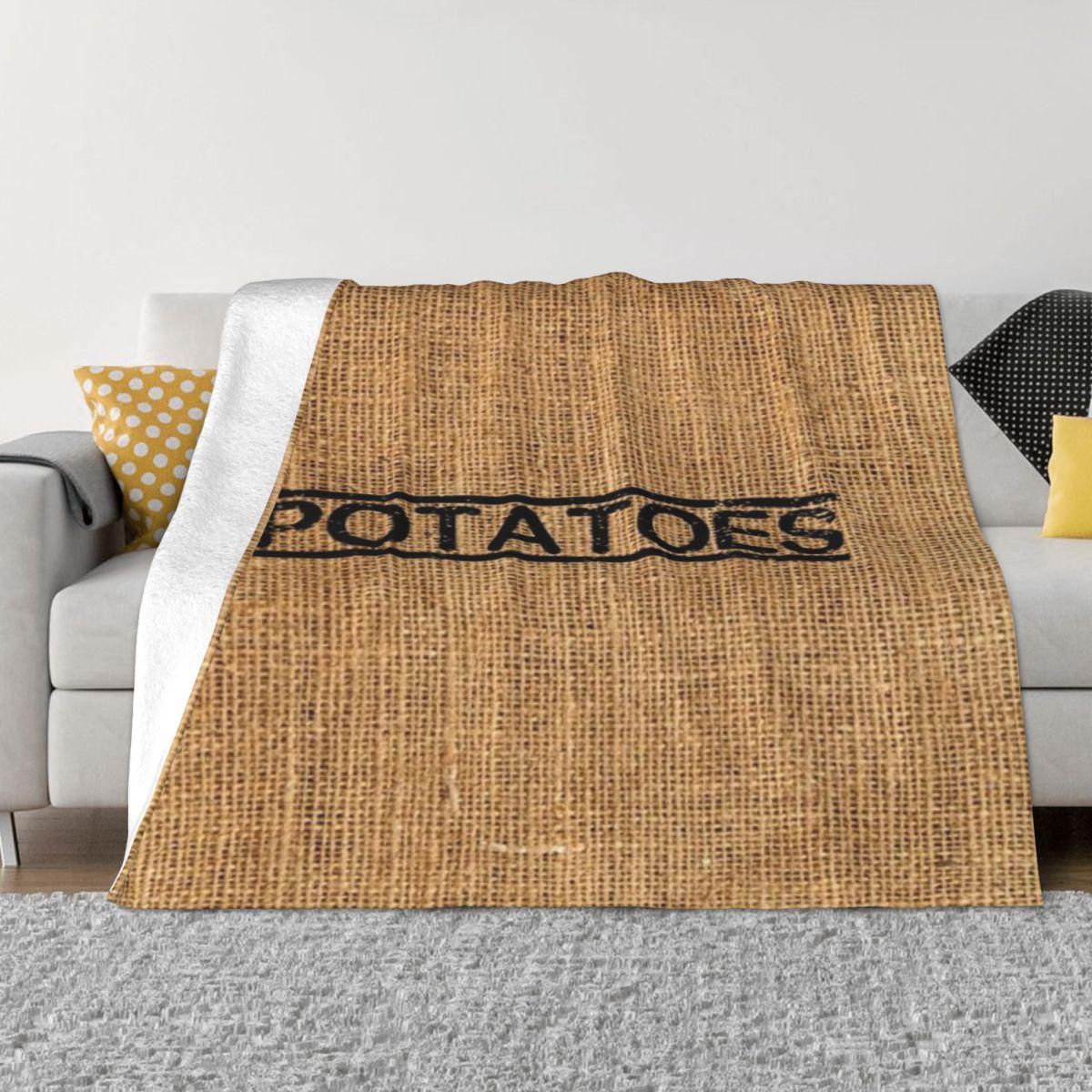Potatoes Bag Custom Travel An Ultra-Soft Micro Fleece Blanket 50x60in