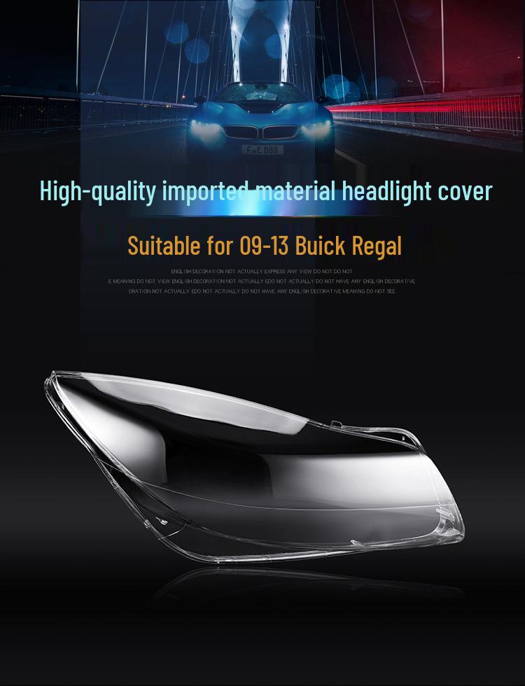 Scheinwerferlinsenabdeckung für 09-12 Buick Regal - Transparente Schale