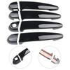 4Pcs Door Handle Cover Trim For BMW E87 E90 E91 E92 E93 F30 X2 X3 X4 X6 Car Exterior Door Grip ABS Cap Decor