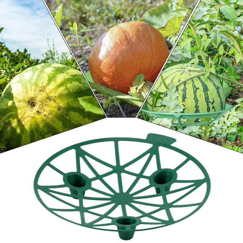 Watermelon Cradles 10 Pieces Watermelon Cradles Plant Supports Stackable Plant Growing Holder Rack for Squash Pumpkins
