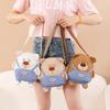 Bear Anime Kids Character Nylon Crossbody Bag With Breathable Fabric Activities