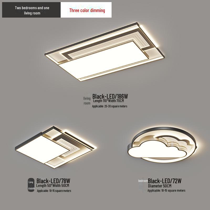 Exquisite Living Room & Bedroom Lamp Set: Elegant Ceiling & Hall Lamps for a Complete Home Package