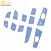 High Configuration Steering Wheel & Dashboard Button Stickers for 20 Models in 3 Series - Aluminum Alloy Accessories
