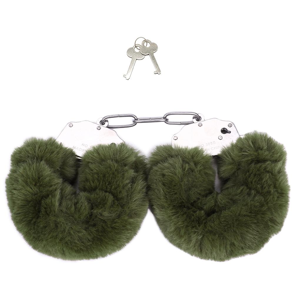Plush Handcuffs Metal Alternative Tools Shackle Handcuffs SM Training Equipment Binding Adult Sex Toys for Women and Couples