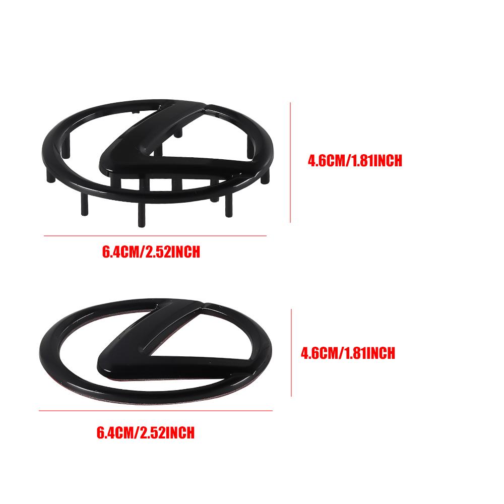 UKXU2 Replacement Car Steering Wheel Logo Cover Auto Decoration Accessorie For Lexus CT200h NX300h RX300 RX330 EX300h F Sport IS NX GS