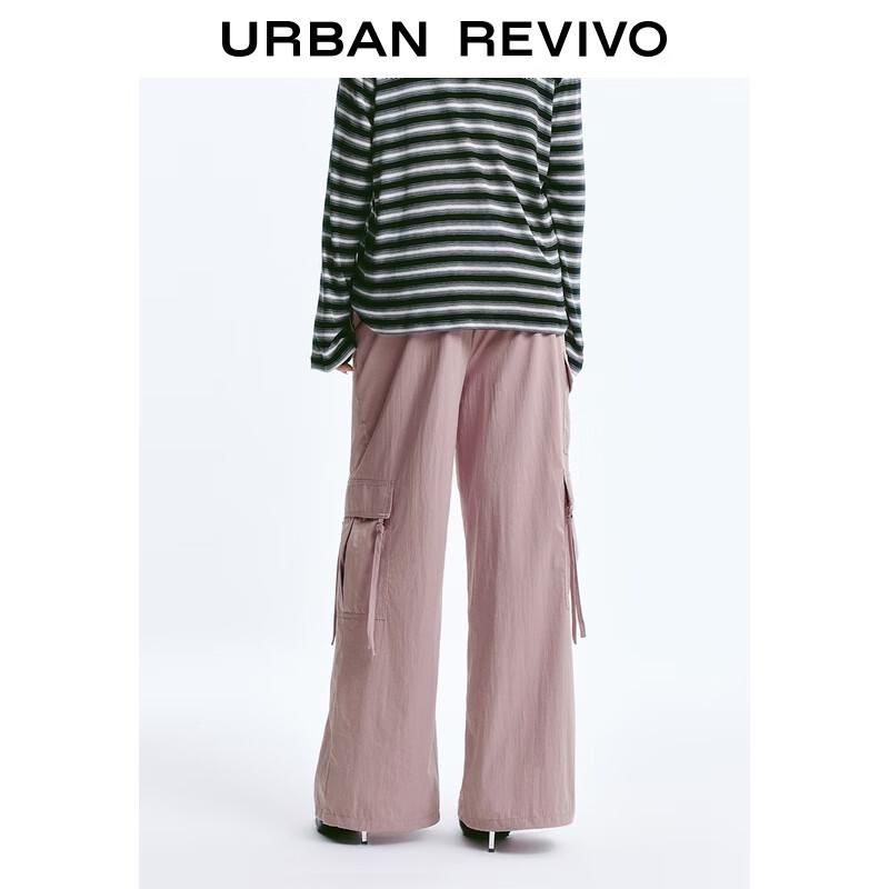 Women's Casual Cargo Wide-Leg Pants