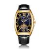 Men'S Mechanical Watch Waterproof Wine Barrel Type Hollow Belt Men'S Watch Personality Social Guy Men'S Watch