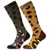 Sinner Socks Placed Animal 2 Pairs