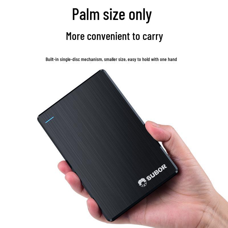 Little Overlord 2,5" Yüksek Hızlı Taşınabilir Harici Sabit Disk, Mobil ve PC için 500GB/1TB Kapasite