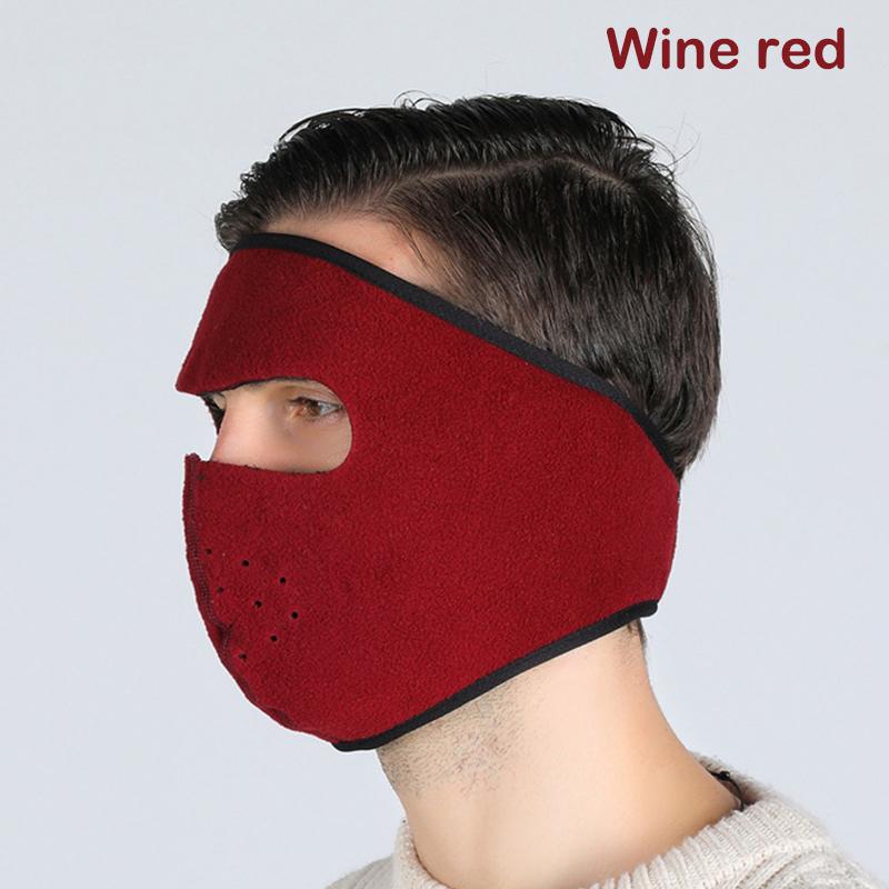 Winter Outdoor Face Shield Forehead Protector Mask Riding Warm Cold Sports Mask Warm Mask Motorcycle Bike