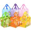 Easter Gift Bags Cute Rabbit Printed Candy Snack Tote Bag Non-Woven Egg Basket Non Woven Happy Easter Party Decoration Supplies
