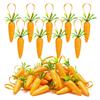 24Pcs Easter Carrot Hanging Ornaments Premium Easter Hanging Decoration for Home