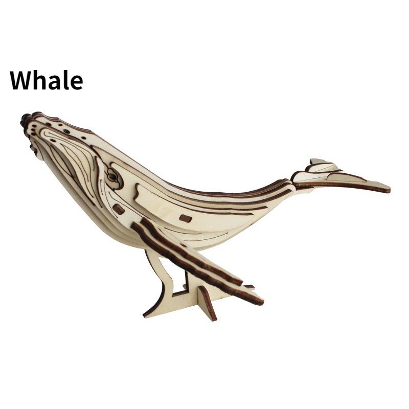 

Puzzles For Kids Educational Toys Marine Life Series 3D Wooden Puzzle Educational Toys Wooden Gift For Children Creatif