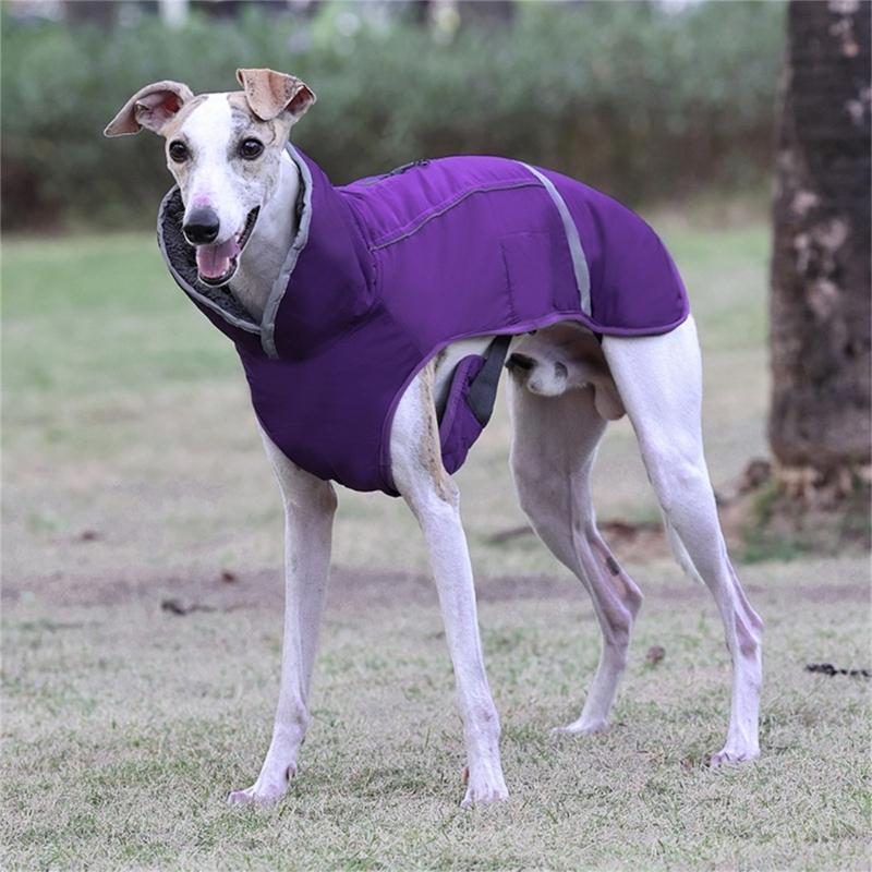 Large Breed Dog Clothes Warm Canine Coat Comfortable Dog Attire Padded Dog Vests for Dogs of Various Size