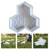 Maple Leaves Brick Molds Reusable Stone Molding Stepping Stone Pathway Maker Yard Garden Pavement Mould Decoration