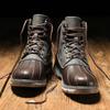 Wysokiej klasy buty retro rabarbarowe Martin Boots American Tooling Boots