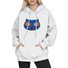 Women's Fashion Long-Sleeve Pullover Hoodie with Fun Movie-Inspired Prints