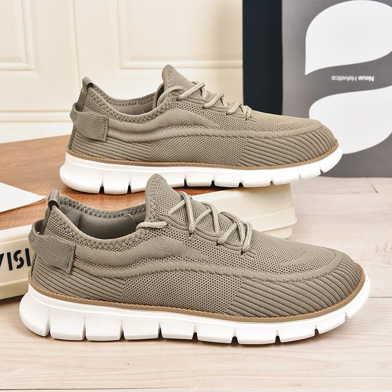 

Men Summer Casual Sports Sneakers Breathable Comfortable WearResistant YRZL Walking Shoes Anti Slip Wear Resistant Driving Loafers Man 39