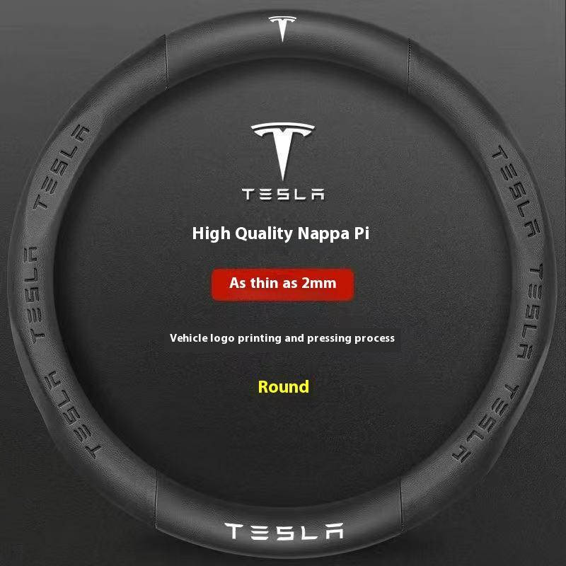 Car Steering Wheel Cover For Tesla Model 3 Model S Model Y Model X Roadster 2019-2025 Auto interior Steering Wheel Accessories