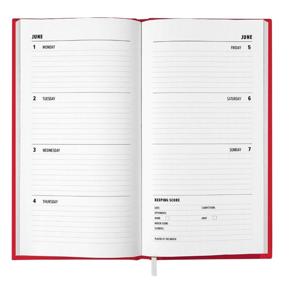 Arsenal FC 2026 Slim Diary