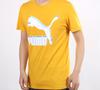 Puma T Shirts Men's Gold Crew Neck Moderate Straight Fit 596535-25