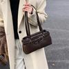High Quality Retro Versatile Women'S Shoulder Tote Bag Underarm Bag  Handbag Large Capacity Commuter Bag Girl Purse Gift