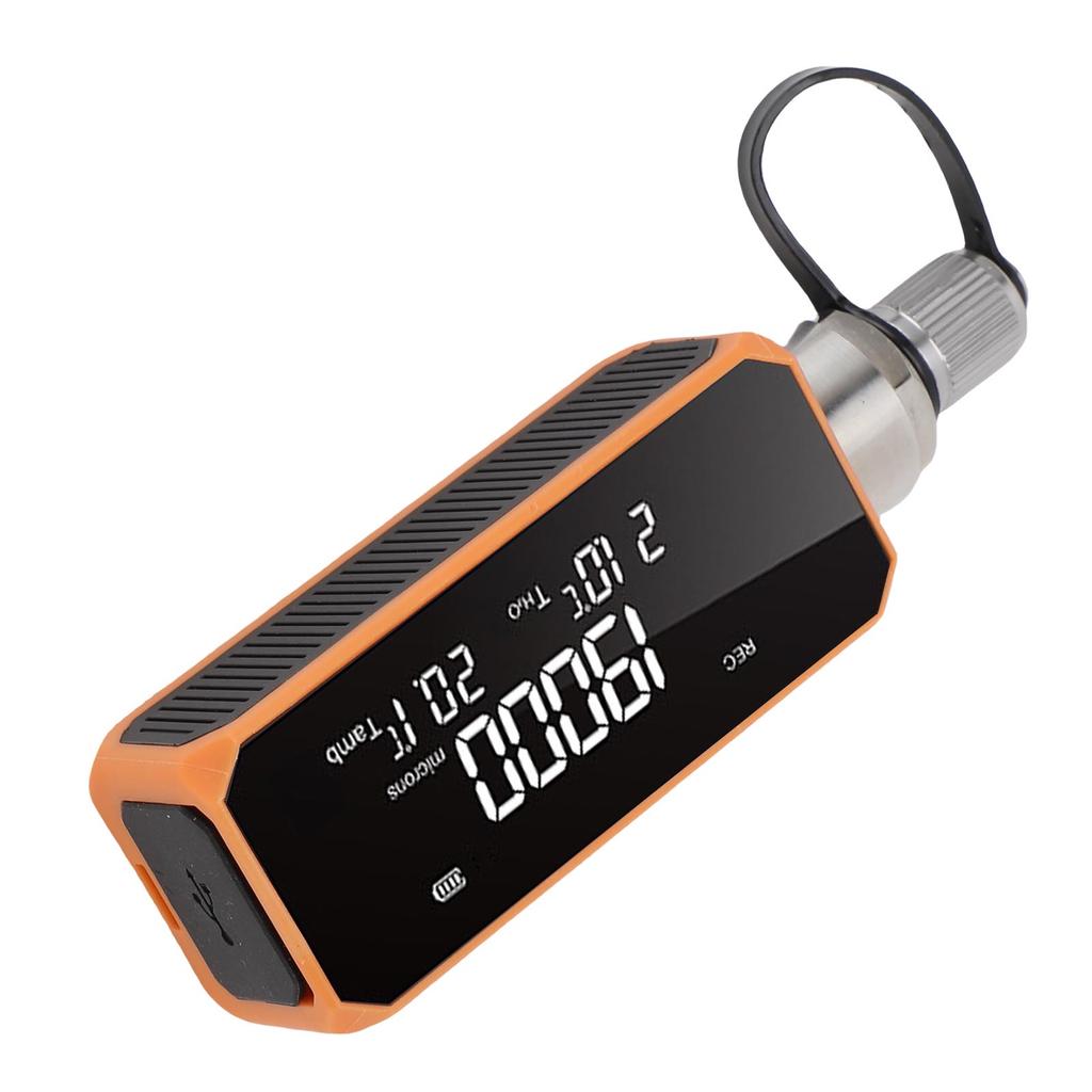 Vacuum Tester Digital Vacuum Meter 1-19000microns Accurate Multifunctional Oil Proof Vacuum Testing Meter Digital Vacuum Tester