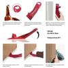 Sturdy Alloy Steel Dry Wall Panel Lifter for Effortless Door Alignment and Hanging Largest Lift Height 45mm in a Sturdy Design