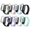 Case Cover+glass For Xiaomi Mi Band 8 7 6 Accessories Case+Film Full Coverage Protective Cover Miband 7 6 5 4 3 Screen Protector