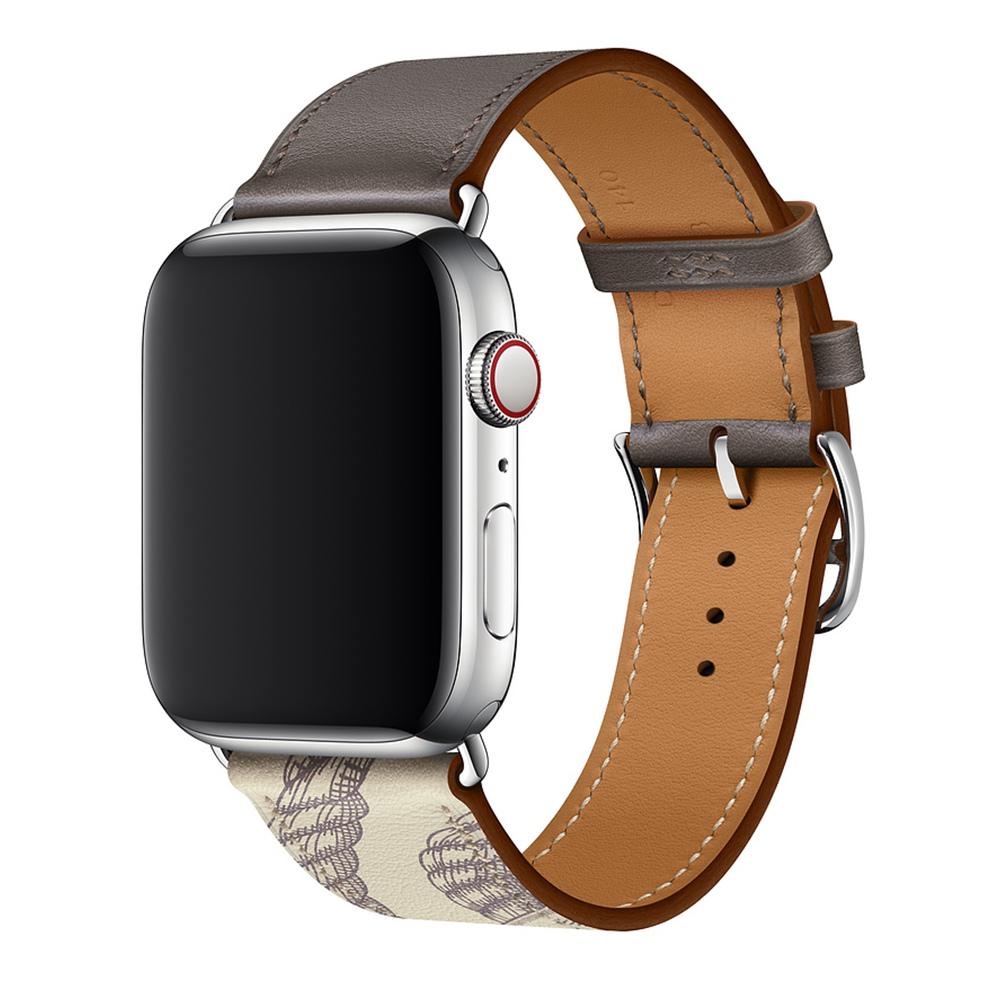 Leather Strap for Apple Watch Band 44mm 40mm 45mm 41mm 38mm 42mm Genuine Leather Single Tour Bracelet iWatch Series 5 4 3 6 Se 7