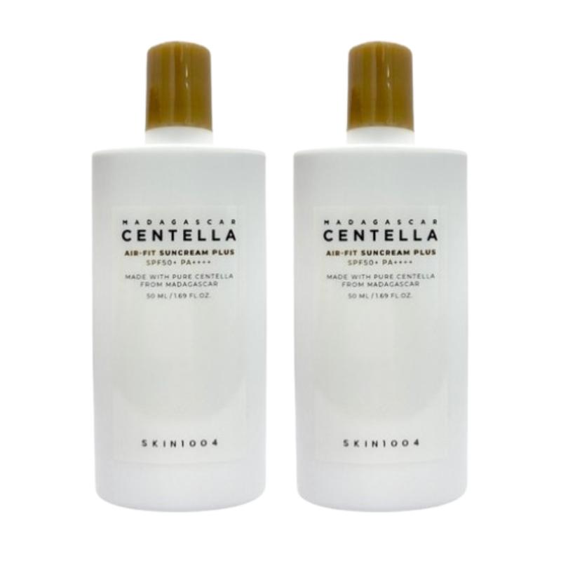 SKIN1004 Madagascar Centella Air-Fit Suncream Plus SPF50+ PA++++ 50ml – Lightweight Daily UV Protection Sunscreen
